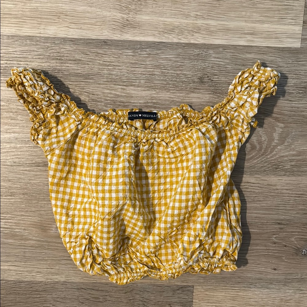 Brandy Melville Off the Shoulder Top